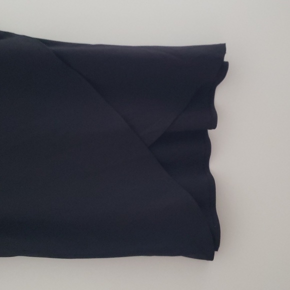 Bryn Walker Women Lavinia Tunic Top Medium Black Cowl Neck Lagenlook Minimalist - Picture 3 of 15